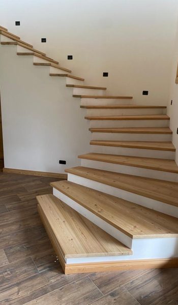 Progettazione su misura di una scala artigianale Ruffoni Style